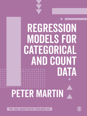 cover image of Regression Models for Categorical and Count Data